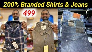 100% Branded Shirts | Scan பண்ணிக்கலாம் | 499 Branded Shirts & Jeans pant low price|Vimals lifestyle