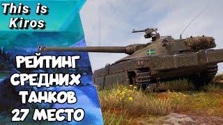 UDES 15/16  I  РЕЙТИНГ СРЕДНИХ ТАНКОВ 10 Уровня | 27 Место | WORLD OF TANKS MODERN