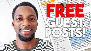 How To Find Guest Posting Opportunities in 2 Minutes!!