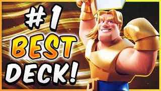 BEST GOLDEN KNIGHT DECK in CLASH ROYALE! 