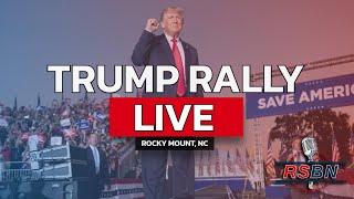 LIVE REPLAY: President Trump Holds a Rally in Rocky Mount, NC - 10/30/24