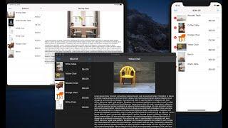 Using UITableView and UISplitViewController - Furniture Shop App Part 1