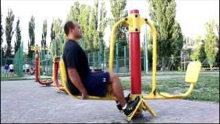 Бесплатный фитнес. Уличные тренажеры Free fitness. Outdoor Fitness