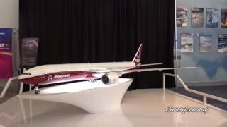 The Largest Detailed Boeing 777X & 787 Models on Display