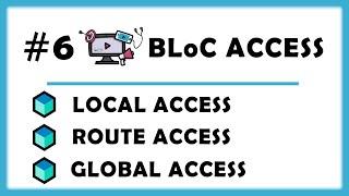 #6 - BLoC Access & Navigation - Local, Route & Global Access with BlocProvider