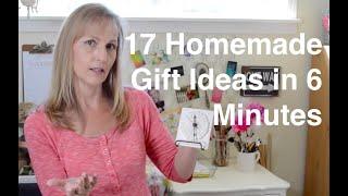 17 Homemade Gift Ideas In 6 Minutes - AnOregonCottage.com