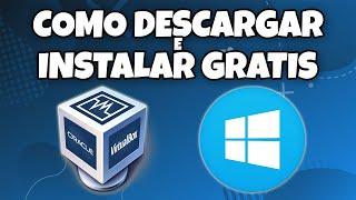 COMO DESCARGAR E INSTALAR VIRTUALBOX GRATIS EN WINDOWS 10 Y 11 FACIL Y RAPIDO EN 2024