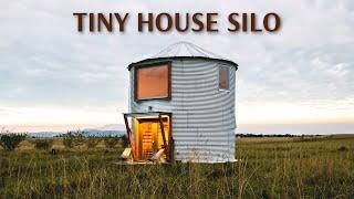 Grain Silo Tiny House! - 460sqft Airbnb Tiny Home Tour!