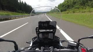 Honda CB500X (2021): 0 - 150 km/h + Top Speed (GPS) Autobahn