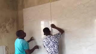 PVC Marble Sheet Installation 3