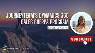 What is JourneyTEAM's Dynamics 365 Sales Sherpa Program?