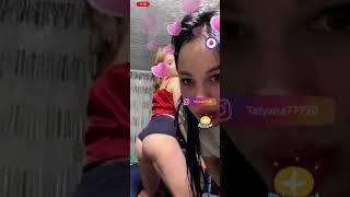 Twins Russian girl twerking Bigo live