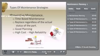 Maintenance Strategies   English