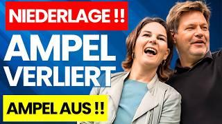 UNFASSBAR! AMPEL VERLIERT MASSENHAFT WÄHLER!  NUR NOCH 29% STEHEN DAHINTER! AMPEL KURZ VOR AUS!