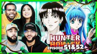 CHROLLO VS THE ZOLDYCKS! Hunter x Hunter Episodes 51-52 Reaction!