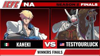 Kaneki (Ky) vs TestYourLuck (Nagoriyuki) - ICFC GGST Season 2 NA Finals: Winners Finals