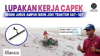 Begini Jurus Ampuh Bikin Joki Traktor Sat-set, Kerja Tidak Capek |Quick Kronos