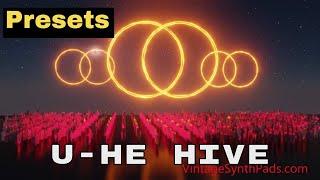 U-he Hive Presets - Pads Drums Synth Keys Atmospheres - Honeycomb - Best Hive Presets