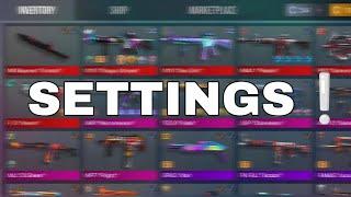 STANDOFF 2 | MY SETTINGS + INVENTORY ️