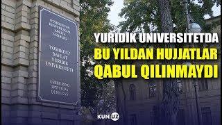 YURIDIK UNIVERSITETIGA QABUL QAYERDA​ VA QANDAY?