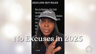 Low Buy 2025 Rules (excuses are so last year) | FRUGAL LIVING TIPS