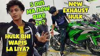 Finally hulk Wapis la liya | new bike zx?