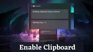 How to enable clipboard & Clipboard History in windows 10 Easily| 2021