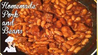 Homemade Pork and Beans| No Preservatives