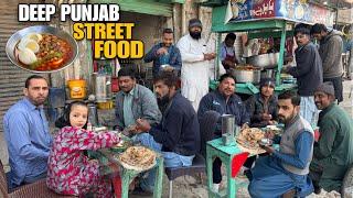 Street Food BREAKFAST Tour! DEEP in PUNJAB, Pakistan-Best Street Food in PAKISTAN & Breakfast Heaven