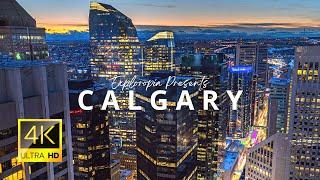 Calgary, Alberta, Canada  in 4K ULTRA HD 60FPS by Drone