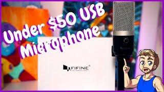 Budget USB Microphone Under 50 - Fifine K670 Review