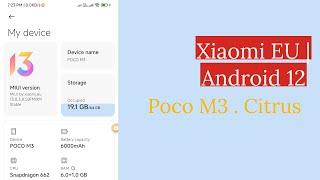 Xiaomi Eu Hybrid Rom Android 12 Miui 13