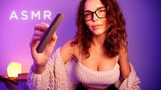 ASMR | Relaxing Face Brushing with Your FAVORITE Trigger Words (sk, sleep, muah)