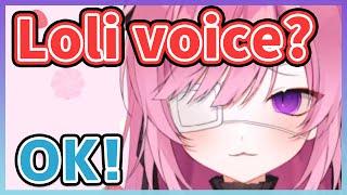 Mikeneko shows off her loli voice at the listener's request.【Vtuber / Eng Sub】