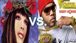 Dead or Alive vs. Flo Rida - You spin me ( Right Round ) Mash-up