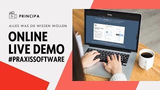 principa Praxissoftware | Online Live Demo | Einladung [Kostenlos]