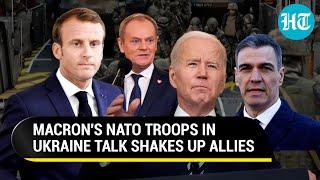 NATO Allies Refuse To Back France After Macron's Troops Talk Angers Russia; Lavrov Mocks Idea