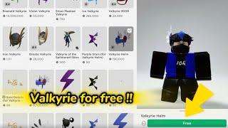 How to get a free valkyrie in roblox 