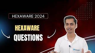 Hexaware Questions | Hexaware 2024 questions and answers