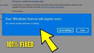 Fix Windows license Will expire soon in Windows 11 / 10 | How To Solve Your windows license expire 