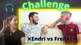 Challenge Endri vs Frenki | Thuaj fjalen qe degjon me kufje | LEDINA VLOGS 