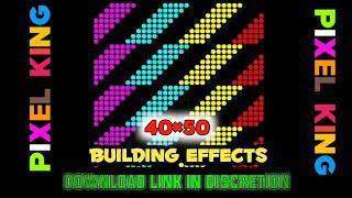 Building effects  40*50 | Pixel led effects file download | led edit effects download free