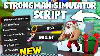 *NEW* Strongman Simulator Script (PASTEBIN 2024) (CANDY FARM , FAST AUTOFARM, PETS, AUTO REBIRTH)