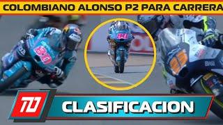 ¡BRUTAL CLASIFICACIÓN! DAVID ALONSO VA POR LA VICTORIA EN GP DE ALEMANIA PARTIRA P2 EN LA MOTO3