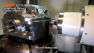Mazak Milling Multiaxis Extreme Fast CNC Machine. Machining Ability Precision