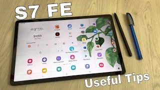 Useful Tips for Samsung Galaxy Tab S7 FE - Best Features