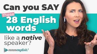 Pronounce English Words Correctly! SILENT SYLLABLES 