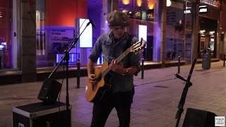 Beatboxing w/a guitar & flute instrumental by Flute Loops on Grafton Street from the DCT livestream