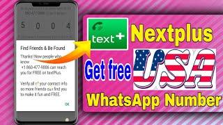 Textplus & Nextplus Singups Problem // Free Fake WhatsApp Number 2023