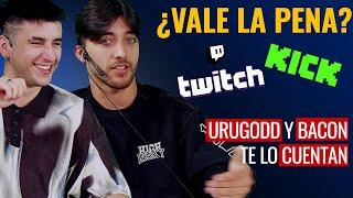 CONSEJOS DE STREAMERS EXPERTOS PARA TRIUNFAR EN KICK (URUGODD Y BACON)